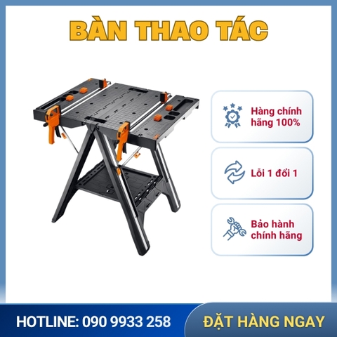 Bàn thao tác đa chức năng WX051 Worx Orange
