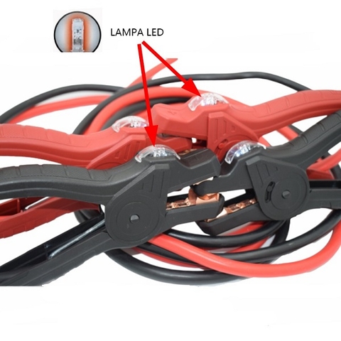 Dây cáp sạc bình có đèn led Ingco HBTCP6008L 600A