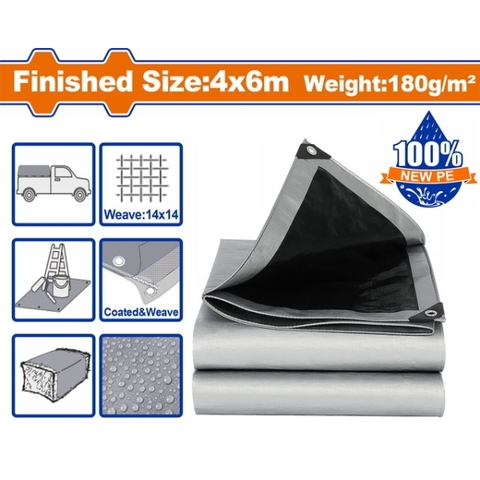 Bạt che (loại dày) 4mx6m WadFow WTQ8046
