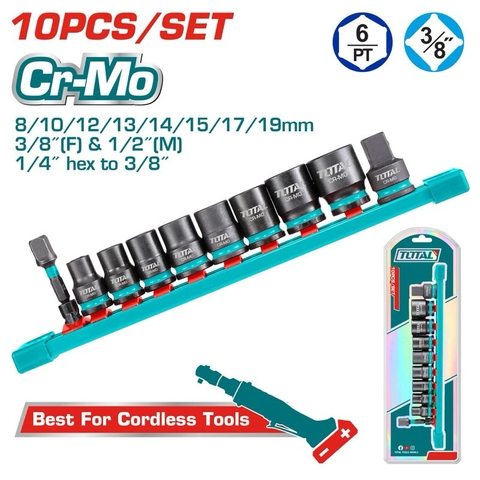 Bộ 10 đầu Tuýp 3/8