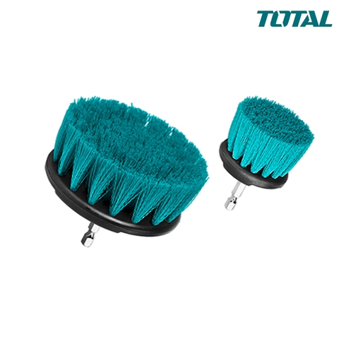 Bộ 2 bàn chải sợi dẻo 2inch & 3.5 inch TOTAL  TACM2235
