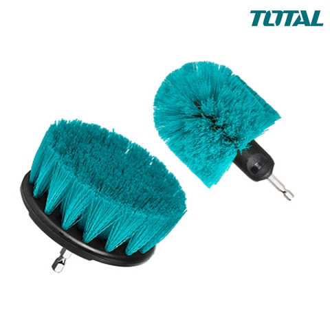 Bộ 2 bàn chải sợi dẻo 3inch & 3.5 inch TOTAL  TACM2335