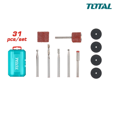 Bộ 31 linh kiện máy mài khuôn TOTAL  TAKMG1030