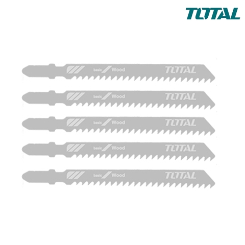 Bộ 5 lưỡi cưa lọng gỗ 8 răng TOTAL  TJSBT111C