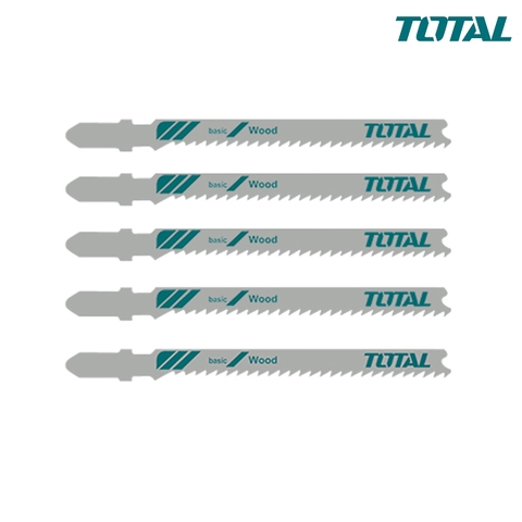 Bộ 5 lưỡi cưa lọng gỗ 10 răng TOTAL  TAC51101B