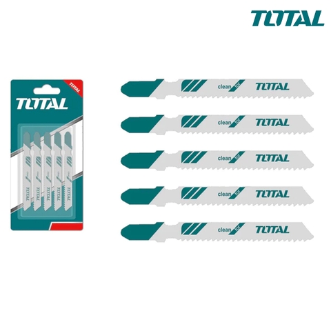 Bộ 5 lưỡi cưa lọng kim loại 12 răng TOTAL   TJSBT118B