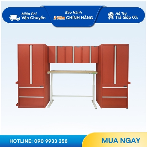 Bộ 9 tủ CSPS 366cm