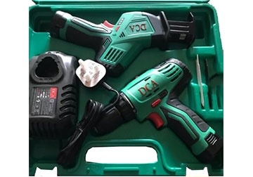 Bộ Combo Máy Khoan Và Máy Cưa Kiếm PIN DCA ADKIT02E chính hãng