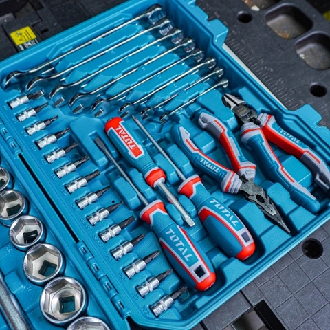Bộ Đồ Nghề Sửa Xe Máy Cơ Bản 100 Chi Tiết Total THKTHP21006