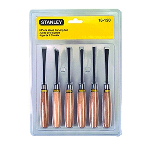 Bộ đục gỗ 6 cây 1/4in STANLEY STHT16120-8