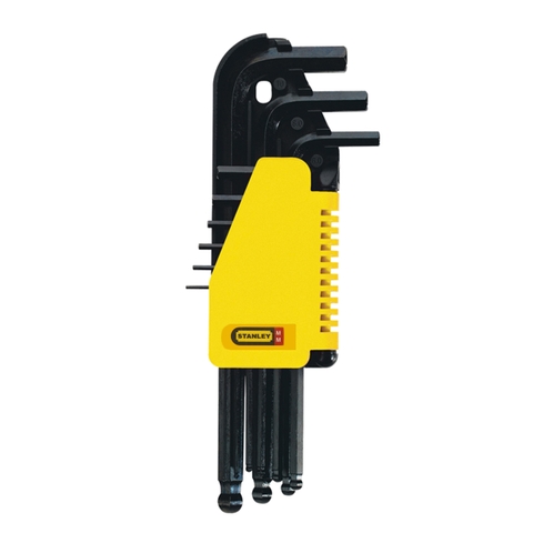 Bộ lục giác bi 9 cây hệ mét (1.5mm-10mm) STANLEY 69-256
