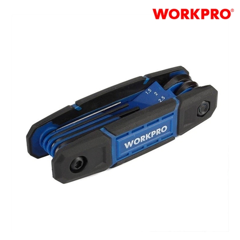 Bộ lục giác đầu bằng, kiểu gấpWorkpro - WP222028