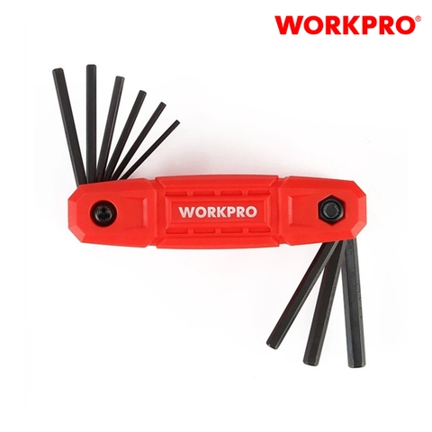 Bộ lục giác gấp gọn (1 SET = 9 PCS) Workpro - WP222032