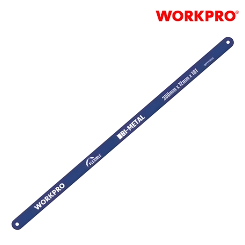 Bộ lưỡi cưa thẳng bằng kim loại 18TPI (1 set = 5 cái), kích thước 300mm (12 inches) Workpro - WP215032