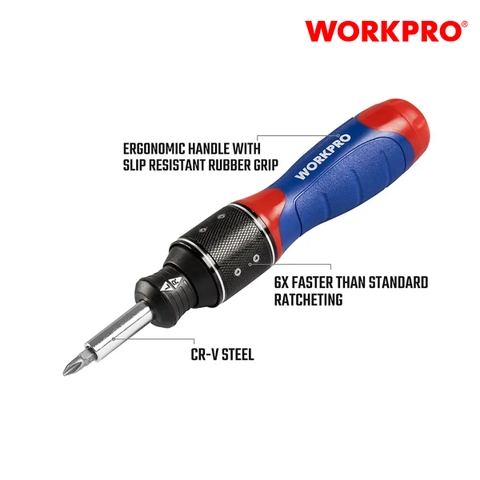Bộ tua vít đổi đầu (1 set = 32 PCS ) Workpro - WP221055