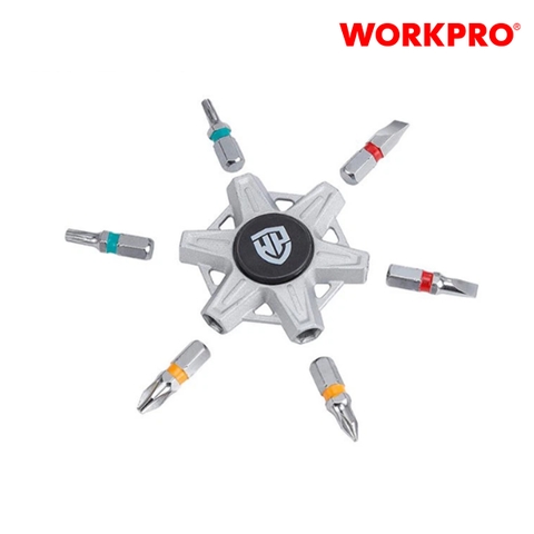 Bộ tua vít mở rộng 6in1 Workpro - WP221065