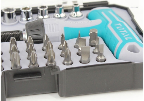 Bộ vít cách điện 10 món TOTAL TACSD30476 Xsafe