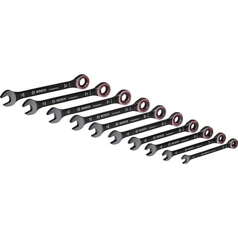 Bộ 10 Món Cờ Lê Vòng Miệng Tự Động Bosch 1600A016BU