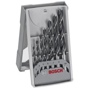 Bộ Mũi Khoan Gỗ Thường (7 Mũi) Bosch 2607017034