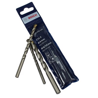 Bộ Mũi Khoan Tường Concrete 6/8/10 Bosch 2608578124