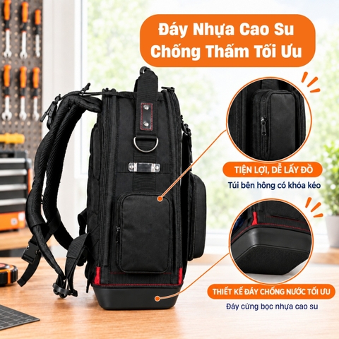 Balo đựng đồ nghề Bison BS811570PRO