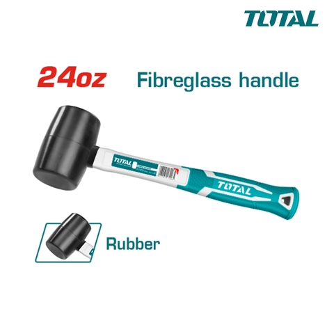 Búa cao su đen 660g TOTAL  THT762416