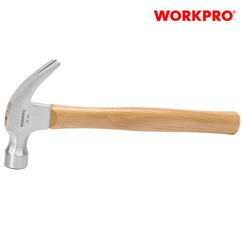 Búa đóng nhổ 337gram (12OZ), cán GỖ nhựa Workpro - WP241005