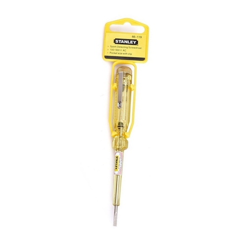 Bút thử điện 150mm, (100-500V) STANLEY 66-119-S