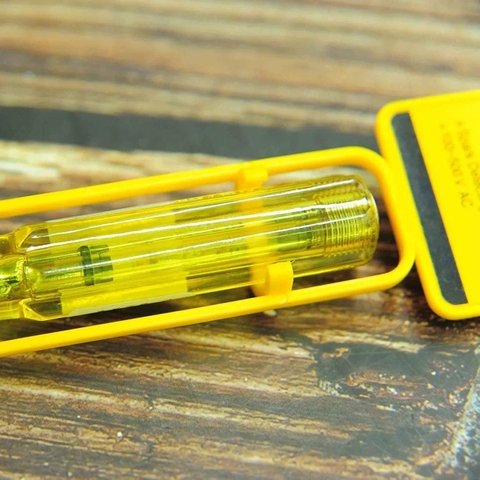 Bút thử điện 180mm, (100-500V) STANLEY 66-120-S