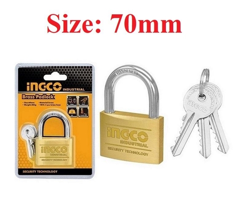 Ổ khóa INGCO 70mm DBPL0702 chính hãng