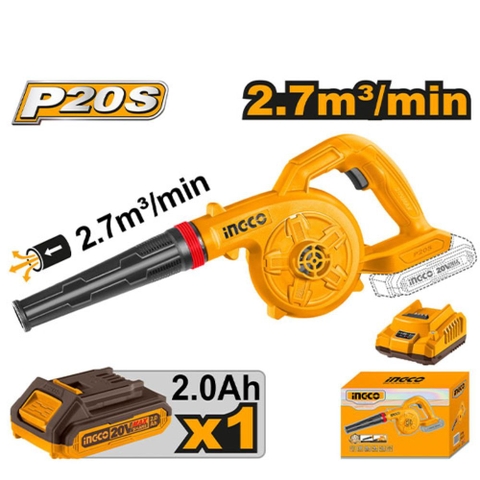 Máy Thổi Bụi Dùng Pin 20V INGCO CABLI200281