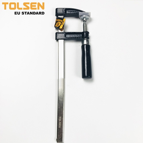 Cảo chữ F cán gỗ 50x250mm TOLSEN 10125 xsafe