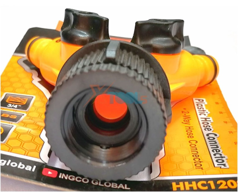 Đầu nối ống nước 2 đầu INGCO HHC1202