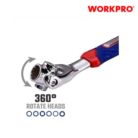 Cờ lê ổ cắm đa năng Workpro - WP272018