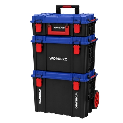 Thùng Đồ Nghề Di Động Workpro 3in1 Combo 3 Thùng