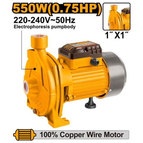 Máy Bơm Li Tâm 550W(0.75HP) INGCO CPM5508