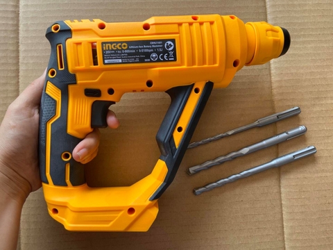 Máy Khoan Bê Tông Pin 20V INGCO CRHLI1601 Chưa Kèm Pin Sạc