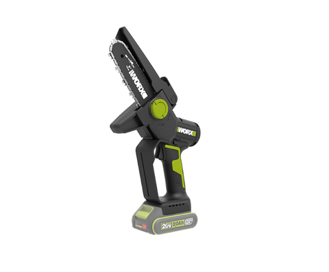 Máy Cưa Xích Mini Dùng Pin 20V (1 Pin 2.0Ah, 1 Sạc 2A) Worx WD331.12.2B