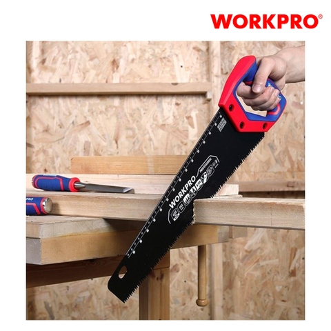 Cưa tay, lưỡi cưa bằng thép SK5, kích thước 400mm (16 inches) Workpro - WP215013