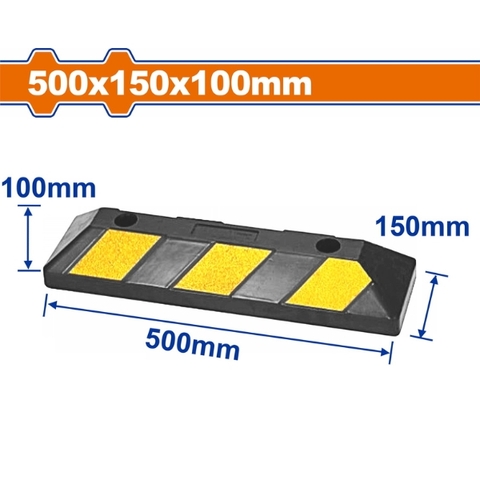 Cục chặn bánh xe 500x150x100 mm WadFow WYJ5A15