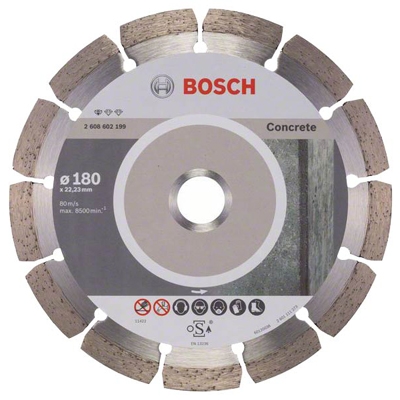 Đĩa Cắt Kim Cương 180x22.2mm Bê Tông Bosch 2608602199
