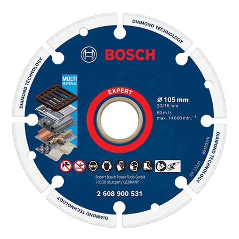 Đĩa Cắt Sắt Kim Cương 100mm - Expert Bosch 2608900531