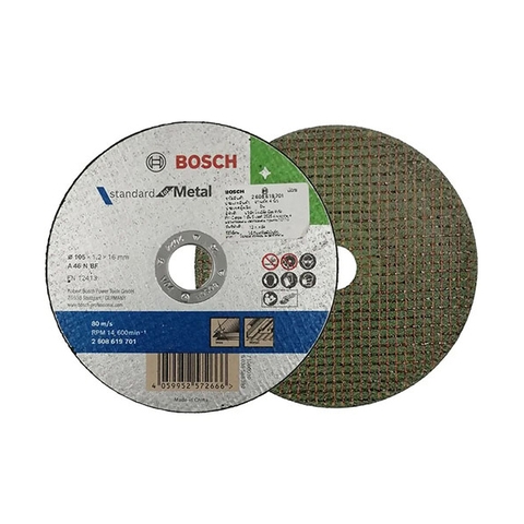 Đá Cắt 105x1.2x16mm (Sắt) (Đá Xanh) Bosch 2608619701
