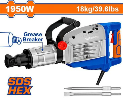 Máy Đục Bê Tông Điện 1950W WADFOW WDB2D95