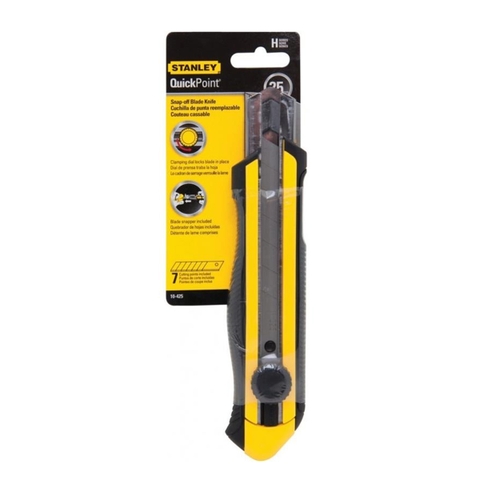 Dao rọc cáp cán vàng 25mm, thép không gỉ STANLEY STHT10425-8