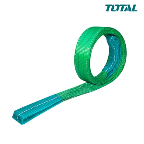 Dây cáp vải cẩu hàng xanh lá 2Tx4m TOTAL  THTWS0204