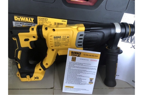 Máy khoan bê tông Dewalt dùng pin DCH263P2 (Máy, sạc 2pin*5Ah Vali)