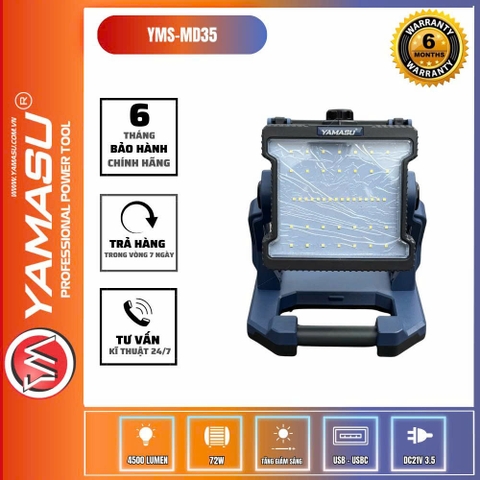 Đèn pin không bao gồm pin sạc Yamasu YMS-ThanMD35