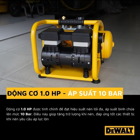 MÁY NÉN KHÍ KHÔNG DẦU DEWALT 11L DXCM3301181