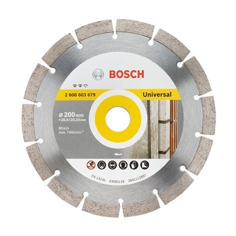 Đĩa Cắt Kim Cương 180x22.2mm Đa Năng Bosch 2608603331